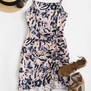 Tye Dye Patterned Dress